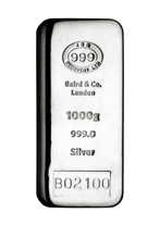 1kg Silver Cast Bar (JBR)